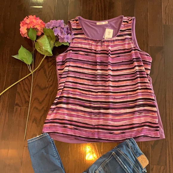 Ricki's Tops - Rickis Striped Tanktop